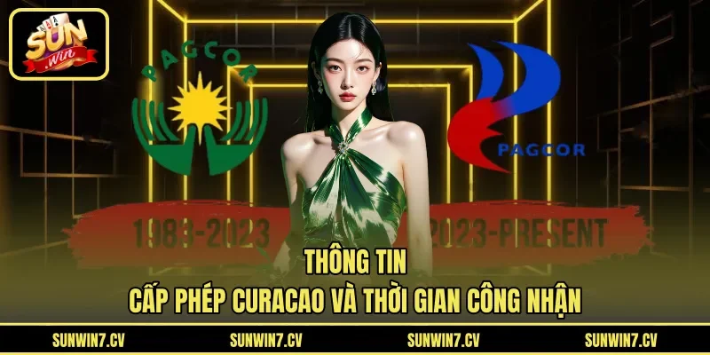 Thông tin cấp phép Curacao và thời gian công nhận